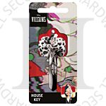 Disney Villains Cruella De Vil KEY00150 6-Pin UL2 Universal Section Cylinder Key Blank