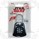 Star Wars Head Shaped Darth Vader Keyless Combination Padlock