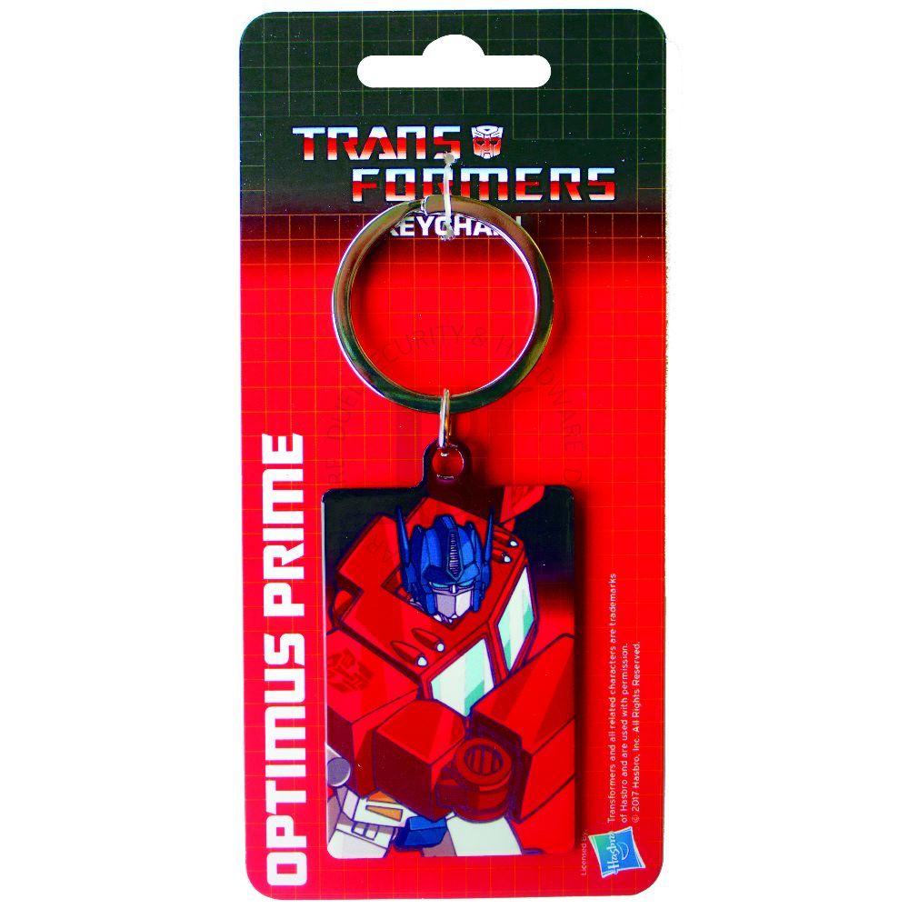 Hasbro Transformer Optimus Prime Autobot Premium Steel Licensed Keychain