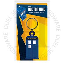 BBC Doctor Who The Television Series RK38106C Tardis Licensed Rubber Keychain-Keyring
