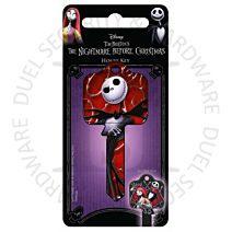 Disney  A Nightmare Before Christmas Jack & Sally Licensed Universal 6 Pin Cylinder Key Blank