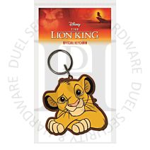 Disney Simba From The Lion King RK38902C PVC Rubber Keychain 6x6cm