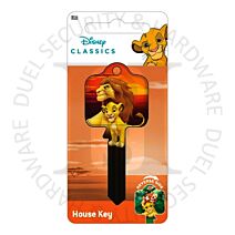 Disney Simba The Lion King KEY00184 6-Pin UL2 Universal Section Cylinder Key Blank