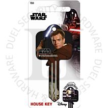 Star Wars OBI-WAN KENOBI KEY00160 6-Pin UL2 Universal Section Cylinder Key Blank - EWAN MCGREGOR