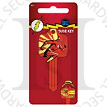 DC Comics The Flash KEY00148 6-Pin UL2 Universal Section Cylinder Key Blank