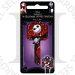 Disney  A Nightmare Before Christmas Jack & Sally Licensed Universal 6 Pin Cylinder Key Blank