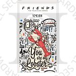 Friends The Television Series RK38950C You are my Lobster Licensed Rubber Keychain-Keyring