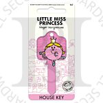 Little Miss KEY00090 Little Miss Princess 6-Pin UL2 Universal Section Cylinder Key Blank
