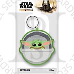 Star Wars RK39061C The Manalorian - The Child Grogu Licenced Rubber Keychain-Keyring