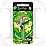 Warner Bros Rick and Morty KEY00182 6-Pin UL2 Universal Section Cylinder Key Blank
