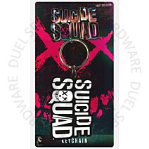 DC Comics RK38561C Suicide Squad Nameplate Licensed PVC Rubber Key Ring