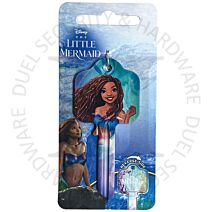 Disney F781 The Little Mermaid Movie 2023 Licensed 6-Pin UL2 Universal Cylinder Key Blank