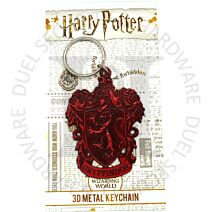 Harry Potter MK39115C Gryffindor Badge Emblem Motif Licensed Metal Keychain Key Ring