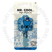 Mr Men KEY00093C Mr Cool Licensed UL2 Universal 6-Pin Cylinder Key Blank