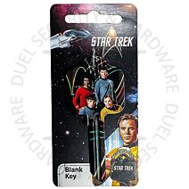 Star Trek F777 Original Series Crew Members Licensed UL2 Universal 6-Pin Cylinder Key Blank