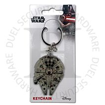 Star Wars MK39009C Millennium Falcon Metal Keychain Key Ring
