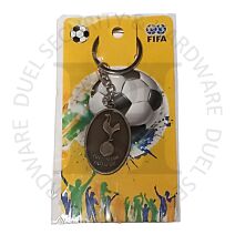 European Football Club ER020 Tottenham Hotspur Bronze Logo Souvenir Keychain