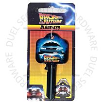 Universal Pictures F782 Back To THe Future Movie Licensed 6-Pin UL2 Universal Cylinder Key Blank