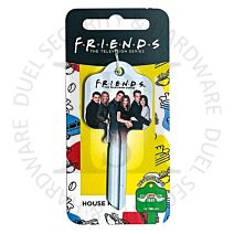 Warner Bros F640 Friends Together Licensed UL2 Universal 6-Pin Cylinder Key Blank