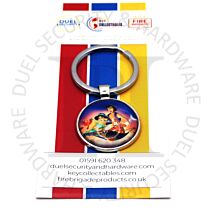 Key Collectables Disney Aladin Magic Carpet Ride 25mm Glass Cabochon Keychain