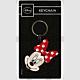 Disney Minnie Mouse RK38321C PVC Rubber Keychain 6x6cm
