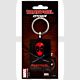 Marvel MK38813C Deadpool Eyepatch Premium Steel Licensed Keychain-Keyring