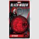 Marvel RK39043C Black Widow (Mark Of The Widow) Licensed Rubber Keychain-Keyring