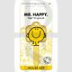 Mister Men KEY00094 Mr Happy 6-Pin UL2 Universal Section Cylinder Key Blank