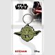Star Wars RK38345C Yoda Licenced Rubber Keychain-Keyring