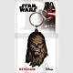 Star Wars RK38346C Chewbacca Licenced Rubber Keychain-Keyring