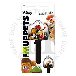 Disney The Muppets Together KEY00145 6-Pin UL2 Universal Section Cylinder Key Blank