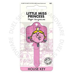 Little Miss KEY00090 Little Miss Princess 6-Pin UL2 Universal Section Cylinder Key Blank
