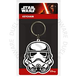Star Wars RK38340C Stormtrooper Licenced Rubber Keychain-Keyring
