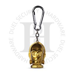 Star Wars RKR39150 C3-P0 Acrylic 3D Keychain