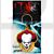 Warner Bros RK38962C It Chapter 2 Pennywise The Clown Licensed PVC Rubber Keychain Key Ring
