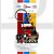 Key Collectables CA239B I Love Trucks Red White Key Ring