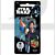 Star Wars Han Solo Painted Licensed Universal 6-Pin Cylinder Key Blank