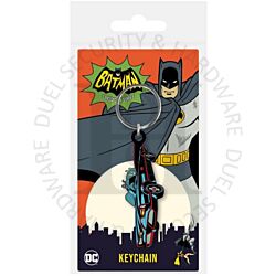 DC Comics RK39368C Batman TV Series - Batmobile Licensed Keychain - Key Ring