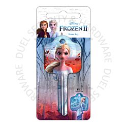 Disney KEY00110C Frozen 2 Elsa Licensed UL2 Universal 6-Pin Cylinder Key Blank