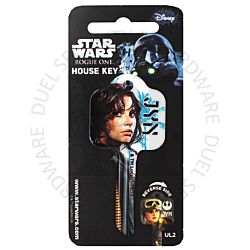 Star Wars KEY00047C Jyn Rogue One Licensed UL2 Universal 6-Pin Cylinder Key Blank