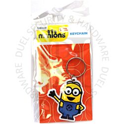Illumination Entertainment RK38411C Minions Wave Licensed PVC Rubber Keychain Key Ring