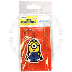 Illumination Entertainment RK38412C Minions one Eye Standing PVC Rubber Keychain
