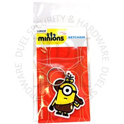 Illumination Entertainment RK38415C Minions Cave Man PVC Rubber Keychain