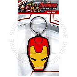 Marvel RK38423 Age Of Ultron Iron Man Licensed Rubber Keychain-Keyring