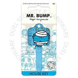 Mister Men KEY00092 Mr Bump 6-Pin UL2 Universal Section Cylinder Key Blank