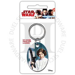 Star Wars KC-SW13 Princess Leia Painted Licensed Universal Keyring Keychain