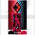 DC Comics RK38990C Harley Quinn Retro Licensed Key Ring