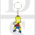 The Simpsons Bart Simpson Remote Enamelled Licensed Keychain-Keyring
