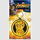 Marvel RK38798C Avengers Infinity War Gauntlet Licensed PVC Rubber Keychain Key Ring
