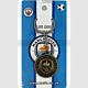 European Football Club ER022 Manchester City Bronze Logo Souvenir Keychain